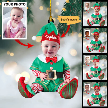 Custom Name Christmas Ornament