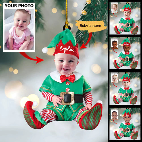 Custom Name Christmas Ornament
