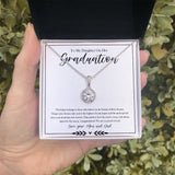 "Those Who Believe" Daughter Graduation Necklace Gift From Dad Mom Eternal Hope Pendant Jewelry Box