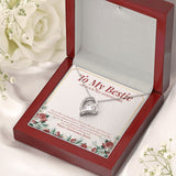 "Doing Anything To Break" Bestfriend 3rd Wedding Anniversary Necklace Gift From Bestie BFF Soul Sister Forever Love Pendant Jewelry Box