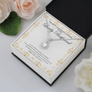 "Celebrate Another Year" Lovely Bestfriend 30th Wedding Anniversary Necklace Gift From BFF Bestie Soul Sister Eternal Hope Pendant Jewelry Box