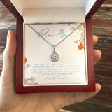 "All your lectures" Mom Necklace Gift From Daughter Son Eternal Hope Pendant Jewelry Box Mothers Day Birthday Christmas Valentines