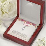 "Unconditional Love" Mom Necklace Gift From Daughter Son Alluring Beauty Pendant Jewelry Box Birthday Thanksgiving Christmas Mothers Day