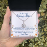 "Takes Someone Special" Bonus Mom Necklace Gift From Daughter Son Eternal Hope Pendant Jewelry Box Birthday Mothers Day Christmas Valentines