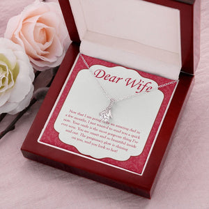 "Pregnancy Glow Is Shining" Pregnant Wife Necklace Gift From Husband Alluring Beauty Pendant Jewelry Box Baby Shower Birthday Mothers Day