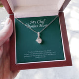 "Expert Chef Like You" Chef Bonus Mom Necklace Gift From Daughter Son Alluring Beauty Pendant Jewelry Box Birthday Christmas Thanksgiving Valentines