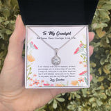 "Carry You In My Heart" Granddaughter Necklace Gift From Grandma Eternal Hope Pendant Jewelry Box Christmas Graduation New Year Birthday