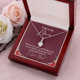 "Small Things Big Heart" Loving Mom Necklace Gift From Daughter Son Alluring Beauty Pendant Jewelry Box Mothers Day Birthday Christmas Valentines