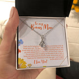 "Heart and Soul" Bonus Mom Necklace Gift From Daughter Son Alluring Beauty Pendant Jewelry Box Birthday Christmas Mothers Day Thanksgiving