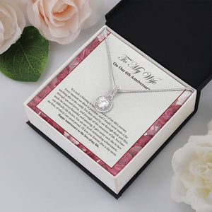 "Such A Blessing" Wife 6th Wedding Anniversary Necklace Gift  From Husband Eternal Hope Pendant Jewelry Box