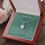 "God-giving Calling" Nurse Mom Necklace Gift From Daughter Son Eternal Hope Pendant Jewelry Box Promotion Graduation Birthday Christmas