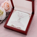 "Bottle You Up" Daughter Birthday Necklace Gift From Mom Dad Parents Alluring Beauty Pendant Jewelry Box