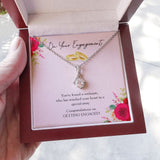 "Found A Soulmate" Engagement Necklace Gift From Mom Dad Grandparents Bestfriend Sister Brother Co-worker Alluring Beauty Pendant Jewelry Box