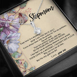 StepMother Necklace Your love Is a mystery, I haven't got a clue Alluring Beauty Necklace XL045F