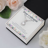 "Major Couple Achievement" Colleague Wedding Anniversary Necklace Gift From Co-worker Eternal Hope Pendant Jewelry Box