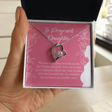 "Most Magical Day Of Your Life" Pregnant Daughter Necklace Gift From Mom Dad Forever Love Pendant Jewelry Box Baby Shower