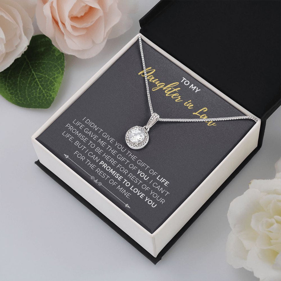 "Gift Of Life" Daughter In Law From Mother-In-Law Father-In-Law Eternal Hope Pendant Jewelry Box Wedding Engagement Birthday Anniversary