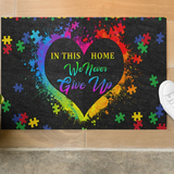 It's Ok To Be Different Autism 2 Doormat | Colorful | Size 8x27'' 24x36''