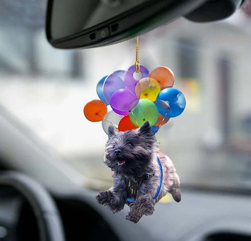Cairn Terrier Fly With Bubbles Dog Hanging Ornament Dog Ornament Godmerch