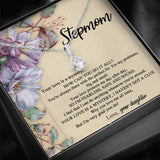 StepMother Necklace Your love Is a mystery, I haven't got a clue Alluring Beauty Necklace XL045F - TGV
