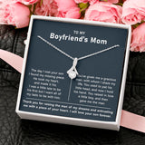 To My Boyfriend's Mom Necklace - Thank you for raising the man of my dreams - Mother's Day Gift for Boyfriend's Mom Future Mother-in-law Necklace Gift Alluring Beauty Necklace 097F - TGV
