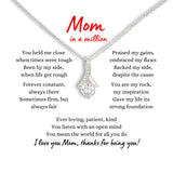 Alluring Necklace for Mom - Mom In A Million, Best Necklace for Mom