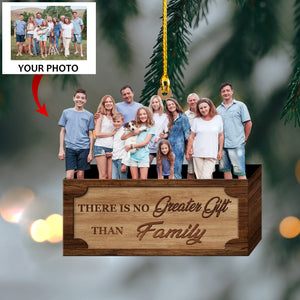 Family Custom photo Ornament 2022