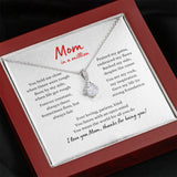 Alluring Necklace for Mom - Mom In A Million, Best Necklace for Mom