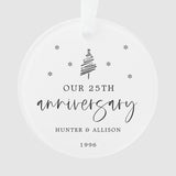 25Th Anniversary Ornament
