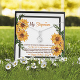 To My Step Mom Necklace I just want to thank you for being a part of my life Alluring Beauty Necklace XL045K