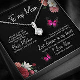 To My Mom Necklace Thank You For The Love And Support Alluring Beauty Necklace XL346A