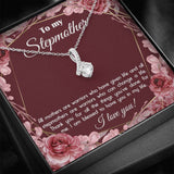To My StepMother I am blessed to have you in my life Alluring Beauty Necklace XL045E
