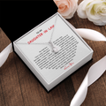 Daughter-In-Law Necklace, To My Daughter-In-Law Necklace - For You Love The Man Who Is My Son, Necklace for Daughter-In-Law, Alluring Beaty Necklace - TGV