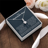 To My Boyfriend's Mom Necklace - Thank you for raising the man of my dreams - Mother's Day Gift for Boyfriend's Mom Future Mother-in-law Necklace Gift Alluring Beauty Necklace 097F - TGV