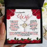 To My Wife Girlfriend Soulmate Necklace - I Wish Turn Back The Clock - Find You Sooner and Love You Longer - Love Knot Necklace Alluring Beauty Necklace - Cross Dancing Necklace 029G - TGV