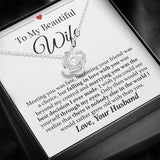 Wife Necklace Grow Old Together Forever Love Necklace - TGV