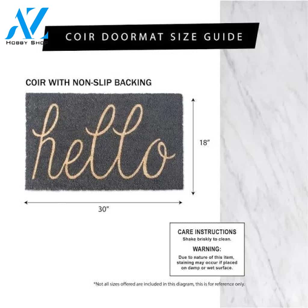 30 Durable and Non-Slip Doormat with Cozy Fox Design