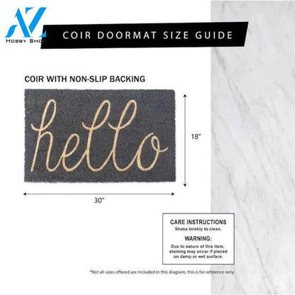 30 Durable and Non-Slip Doormat with Cozy Fox Design