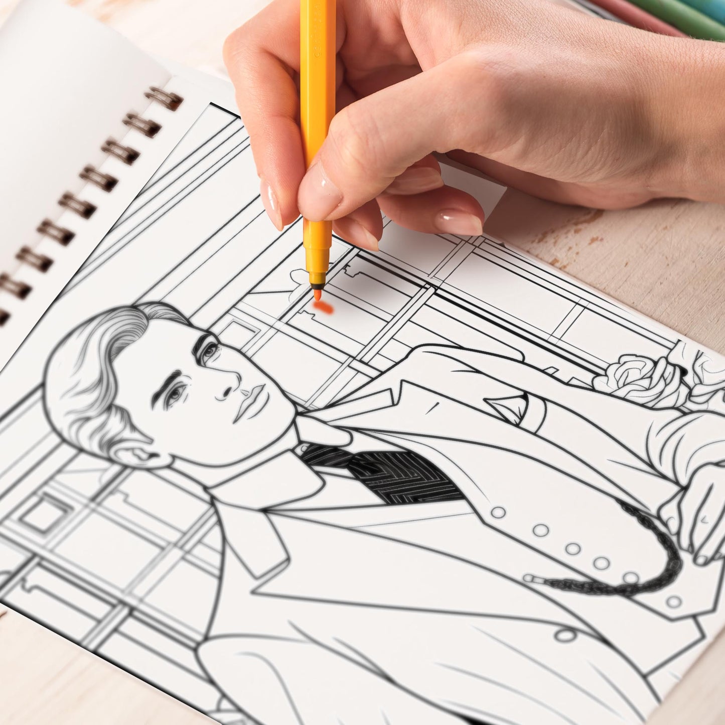 30s Charmer Gatsby Spiral Bound Coloring Book: 30 Enchanting Coloring Pages, Unleashing Your Creativity in the World of Charmer Gatsby