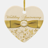 30Th Wedding Anniversary Christmas Ornament