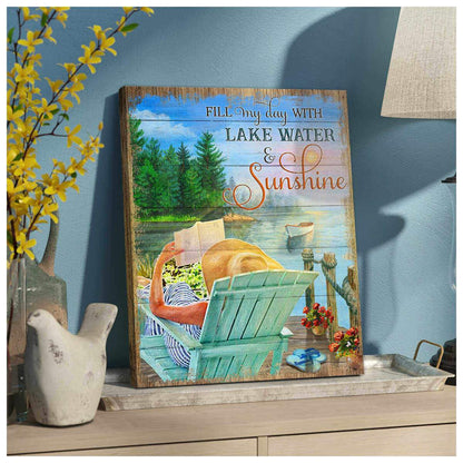 Lake Water Wall Art Decor