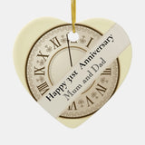 31St Wedding Anniversary Editable   Ceramic Ornament