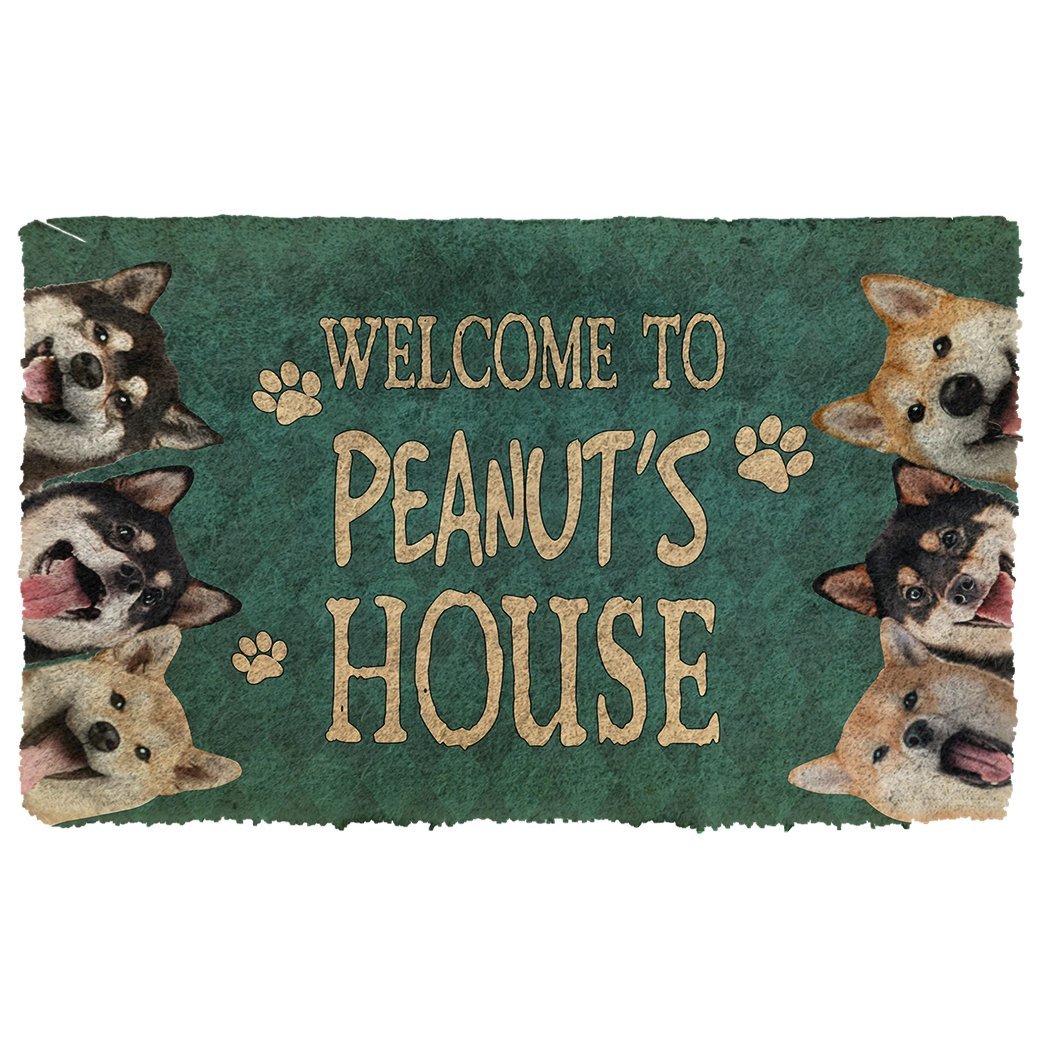 3D Shiba Welcome You Doormat