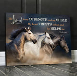 The Lord is my strength Canvas And Poster, Wall Decor Visual Art
