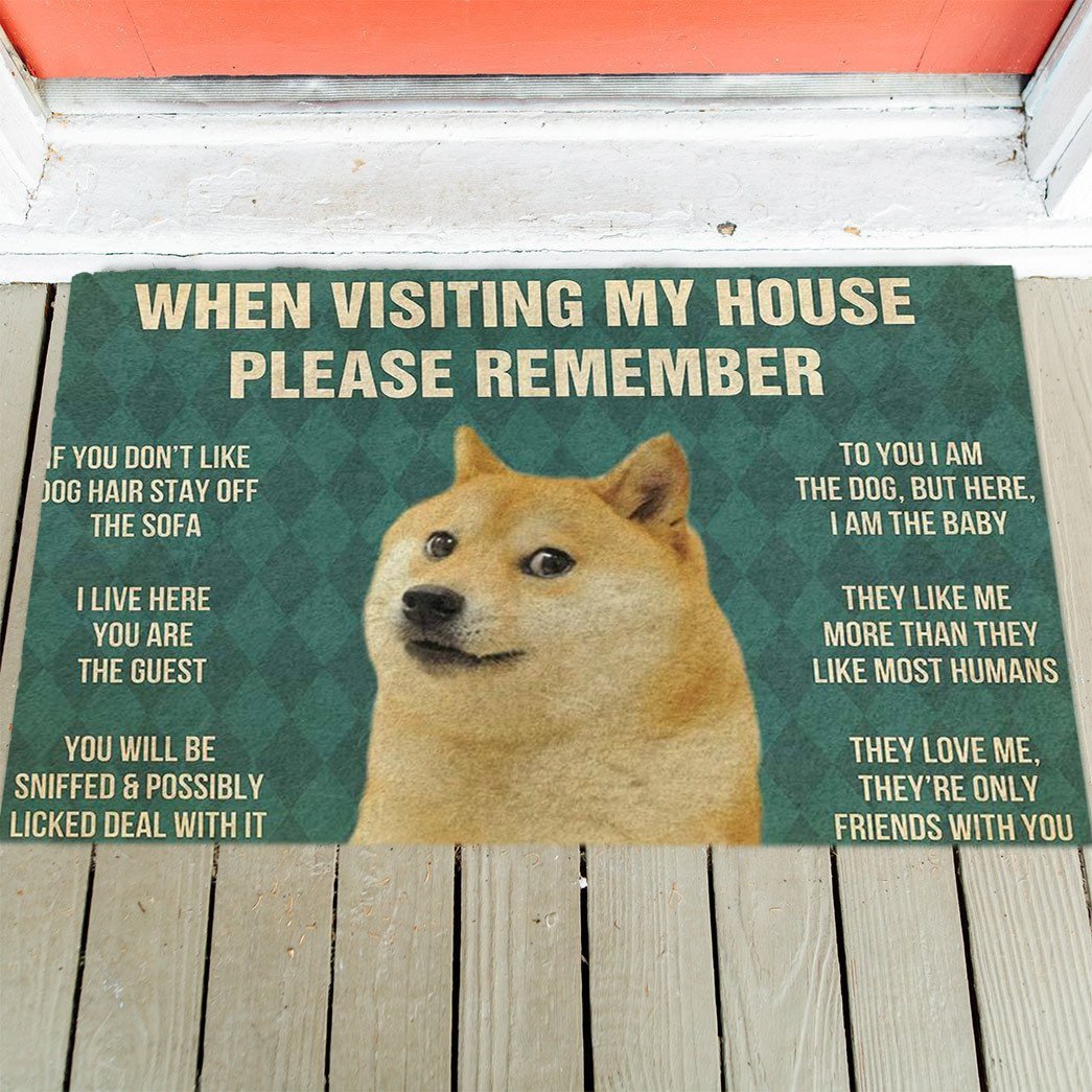Doges's Rules Doormat