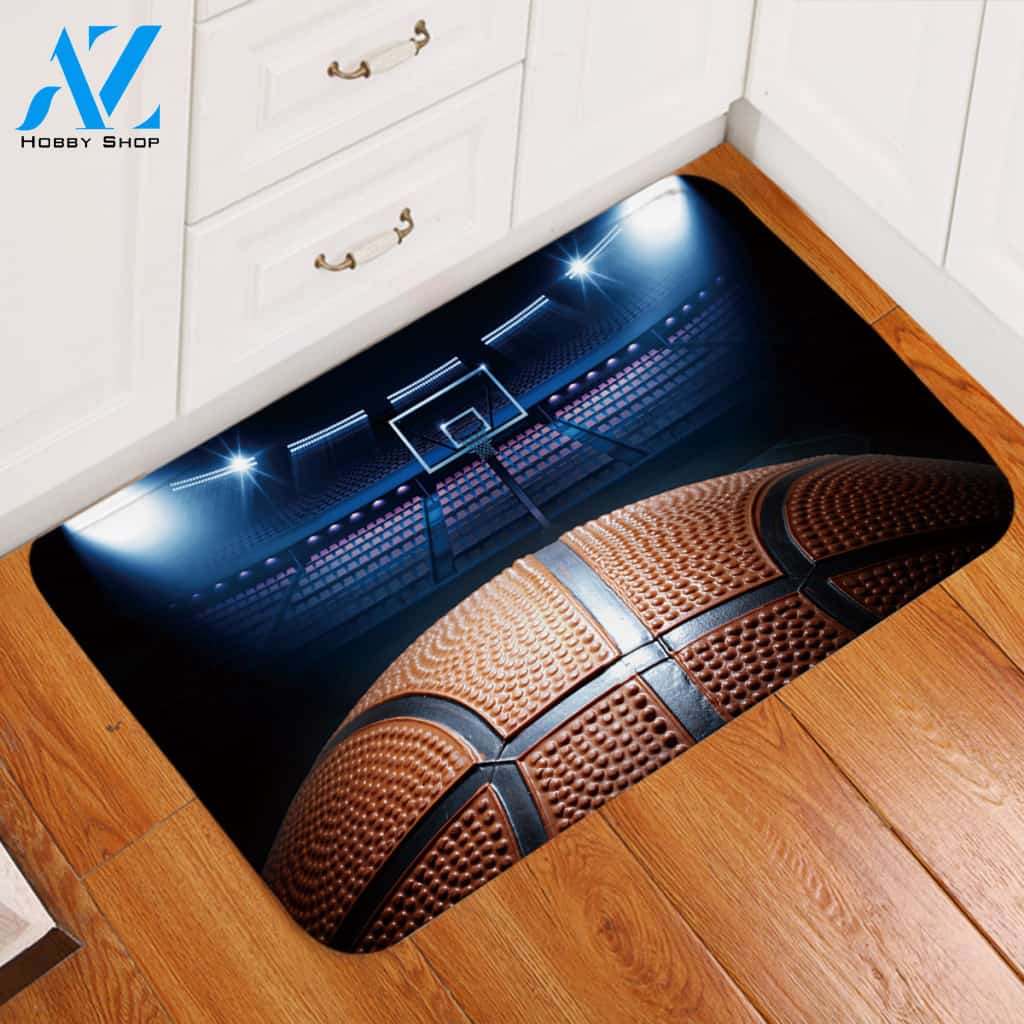 3D Basketball Door Mat