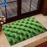 Personalized Name Family House 3D Cactus Funny Doormat, Garden Doormat, Gift For Cactus Lovers, Gift For Thanksgiving Christmas Decor Warm House Gift Welcome Mat