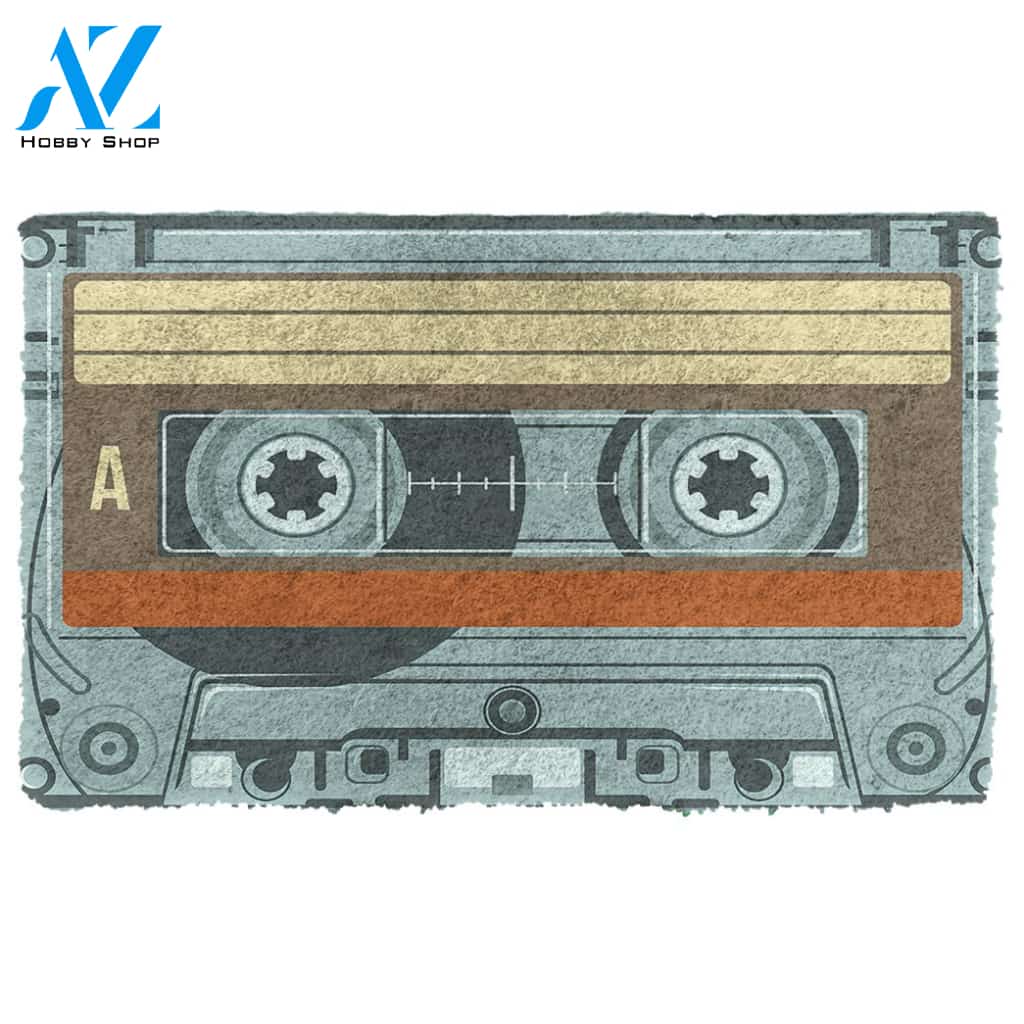 3D Cassette Tape Doormat | Welcome Mat | House Warming Gift