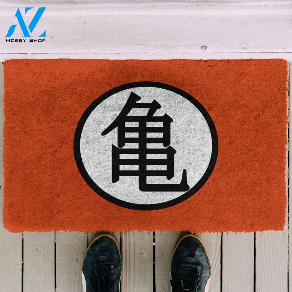3D DBZ Turtle School Doormat | Welcome Mat | House Warming Gift