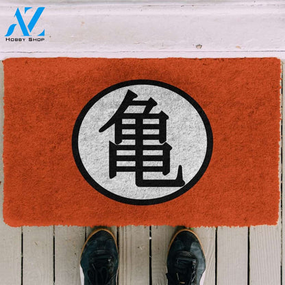 3D DBZ Turtle School Doormat | Welcome Mat | House Warming Gift